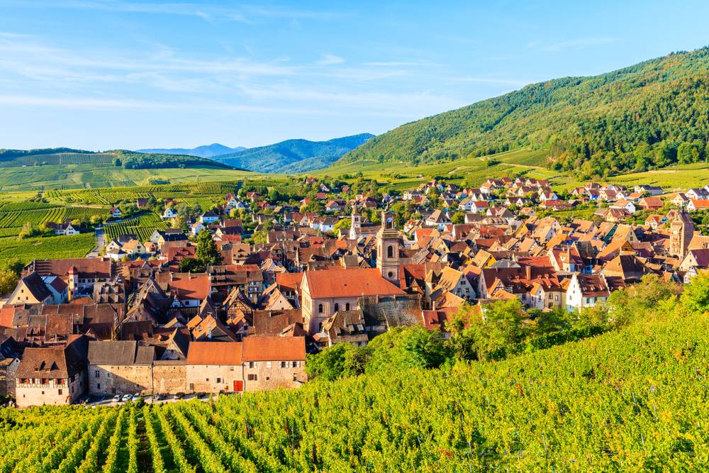 Vinregionen Alsace